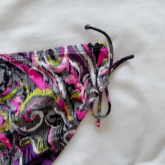 Converse NWT side tie bikini bottoms large women's swimsuit bathing suit - Picture 4 of 11